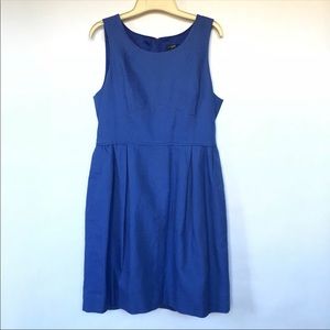 J. Crew Factory Pleated shift dress